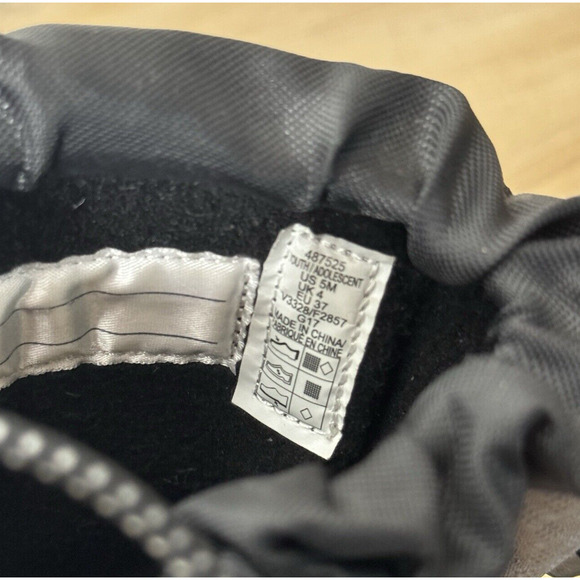 Lands End Big Kids Boots Youth Size 5M Gray Black Squall Mid Winter Snow Outdoor - Picture 11 of 11